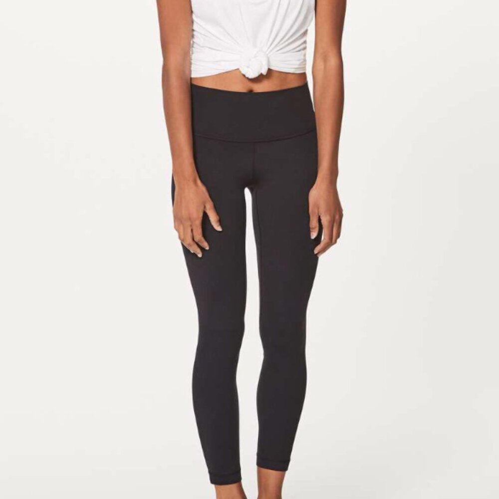 Lululemon x Peloton Align Pant II *25" High Rise Yoga Activewear in Black Size 4